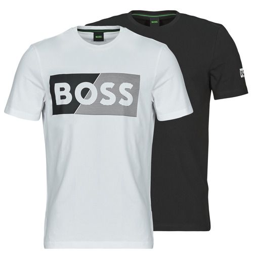 T-shirt BOSS 2 Pack 2 Multicolore per uomo, maniche corte, ideale per un look casual e versatile. Set di due T-shirt in diverse colorazioni, perfette per ogni occasione. Design di alta qualità e comfort garantito, un must-have nel guardaroba maschile. Acquista ora le T-shirt BOSS per esprimere il tuo stile unico!