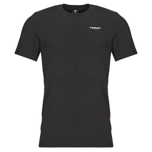 T-shirt uomo G-Star Raw SLIM BASE nera, maniche corte, perfetta per uno stile casual e moderno. Realizzata in cotone di alta qualità, questa maglietta offre comfort e durata, ideale per ogni occasione. Disponibile in vari formati, un must-have nel guardaroba maschile.