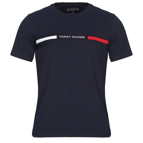 T-shirt uomo Tommy Hilfiger HILFIGER CHEST INSERT TEE Marine, maniche corte, design elegante e versatile, ideale per il casual e l’abbigliamento quotidiano. Perfetta per completare il tuo look estivo con stile. Acquista ora la T-shirt Tommy Hilfiger.