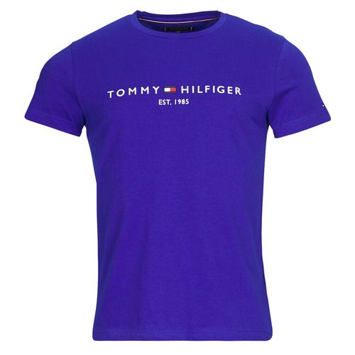 T-shirt uomo Tommy Hilfiger TOMMY LOGO TEE blu, maniche corte, design elegante e moderno, ideale per un look casual e alla moda. Perfetta per ogni occasione, questa t-shirt rappresenta il comfort e la qualità del marchio Tommy Hilfiger. Acquista online e arricchisci il tuo guardaroba con questo must-have!