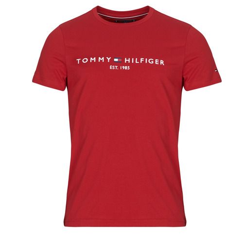 T-shirt uomo Tommy Hilfiger TOMMY LOGO TEE rossa maniche corte, ideale per uno stile casual e moderno. Realizzata in cotone di alta qualità, questa T-shirt presenta il celebre logo Tommy Hilfiger, perfetta per outfit estivi o per un look informale elegante. Scegli la T-shirt TOMMY LOGO TEE per esprimere il tuo stile e la tua personalità.