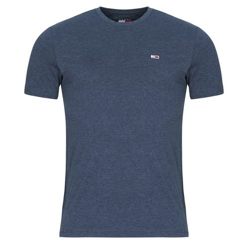 T-shirt uomo Tommy Jeans TJM XSLIM JASPE HTR TEE EXT Marine, maniche corte, stile casual, ideale per outfit estivi, tessuto di alta qualità, perfetta per un look moderno e trendy. Acquista ora la tua T-shirt Tommy Jeans e fai centro nel tuo guardaroba!