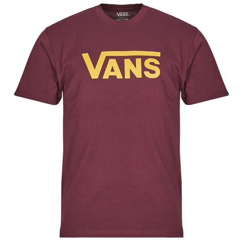 T-shirt uomo Vans MN VANS CLASSIC Bordeaux in cotone, maniche corte, disponibile in varie taglie. Design elegante e moderno, ideale per il tempo libero e il casual wear. Acquista ora la tua T-shirt Vans per un look trendy e confortevole.