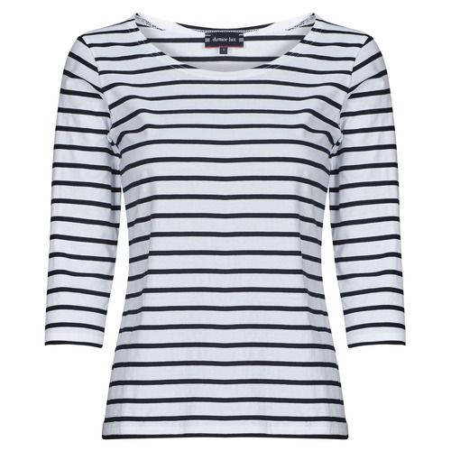 T-shirt manica lunga da donna Armor Lux, in cotone morbido e traspirante, ideale per un look casual e raffinato. Disponibile in vari colori, perfetta per la stagione. Acquista ora la tua T-shirt manica lunga Armor Lux e scopri il comfort e lo stile senza tempo.