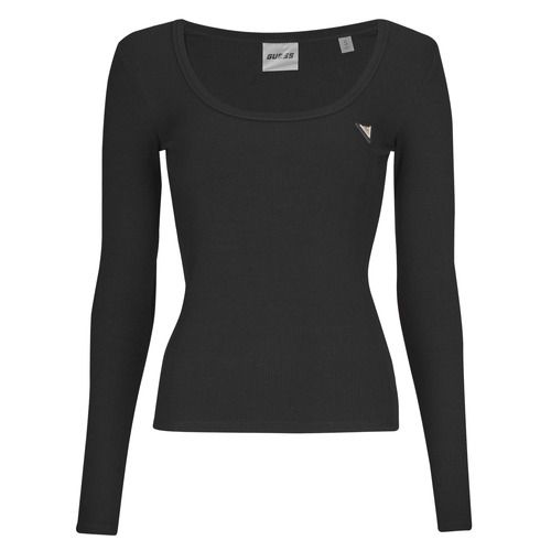 T-shirt manica lunga Donna Guess COLETTE LS RIB in nero, design elegante e moderno. Realizzata in materiale di alta qualità, perfetta per uno stile casual-chic. Ideale per ogni occasione, da abbinare a jeans o gonne per un look versatile e alla moda. Acquista ora la tua Guess COLETTE LS RIB nera e completa il tuo guardaroba!