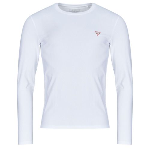 T-shirt a maniche lunghe da uomo Guess CN LS CORE TEE in bianco, elegante e versatile, ideale per outfit casual e fashion. Perfetta per ogni stagione, questa maglietta combina comfort e stile, rendendola un must-have nel guardaroba maschile. Acquista ora la Guess CN LS CORE TEE Bianco per un look moderno e sofisticato.