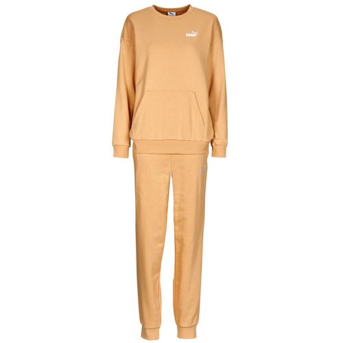 Tuta Donna Puma RELAXED SWEAT SUIT Beige, elegante ed estremamente comoda, perfetta per il tempo libero e l'allenamento. Realizzata in morbido cotone, questa tuta è ideale per le donne che cercano stile e funzionalità. Design rilassato e contemporaneo, con dettagli raffinati. Scopri il comfort quotidiano con la tuta Puma, perfetta per creare look sportivi e casual.