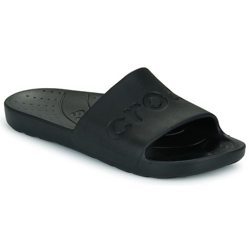 Crocs Slide Nero - Ciabatte Donna in stile moderno e confortevole, perfette per ogni occasione estiva. Realizzate in materiale di alta qualità, offrono un'ottima trazione e supporto per il piede. Ideali per il tempo libero e le giornate al mare, queste ciabatte sono un must-have nel tuo guardaroba. Scopri il comfort e il design unico delle Crocs Slide Nero.