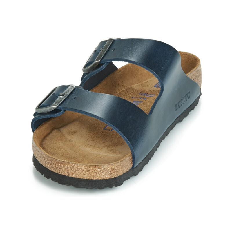 BIRKENSTOCK  Arizona Soft Footbed  Blu -  Ciabatta Uomo - 3
