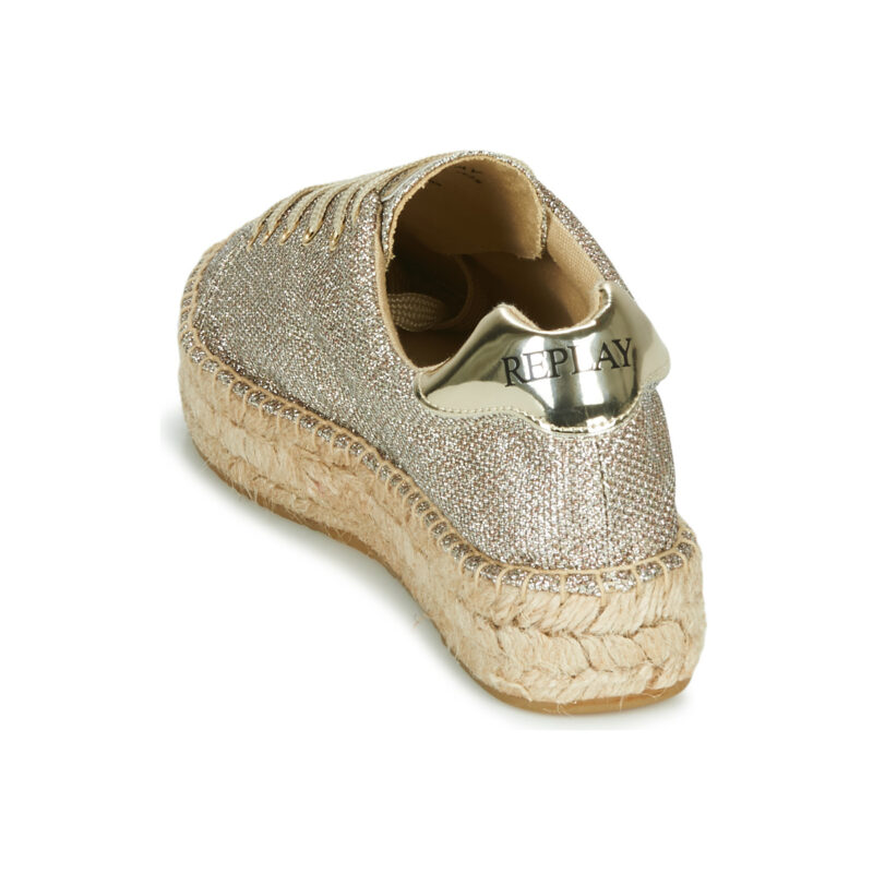 Replay WINN Gold Espadrilles Damen - 5