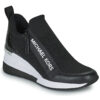 MICHAEL Michael Kors WILLIS WEDGE TRAINER Nero Sneakers basse Donna