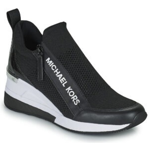 MICHAEL Michael Kors  WILLIS WEDGE TRAINER  Nero -  Sneakers basse Donna