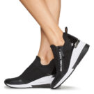 MICHAEL Michael Kors  WILLIS WEDGE TRAINER  Nero -  Sneakers basse Donna - 8