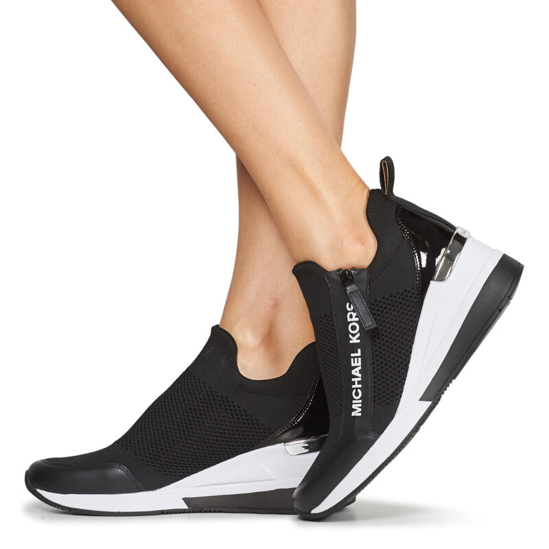 MICHAEL Michael Kors  WILLIS WEDGE TRAINER  Nero -  Sneakers basse Donna - 8