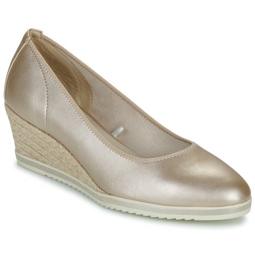 Décolleté Donna Tamaris 22305-933 Oro, eleganti scarpe con tacco per occasioni speciali, in una raffinata tonalità oro. Design sofisticato e alla moda, perfette per abbinamenti chic. Scarpe ideali per donne alla ricerca di stile e comfort.