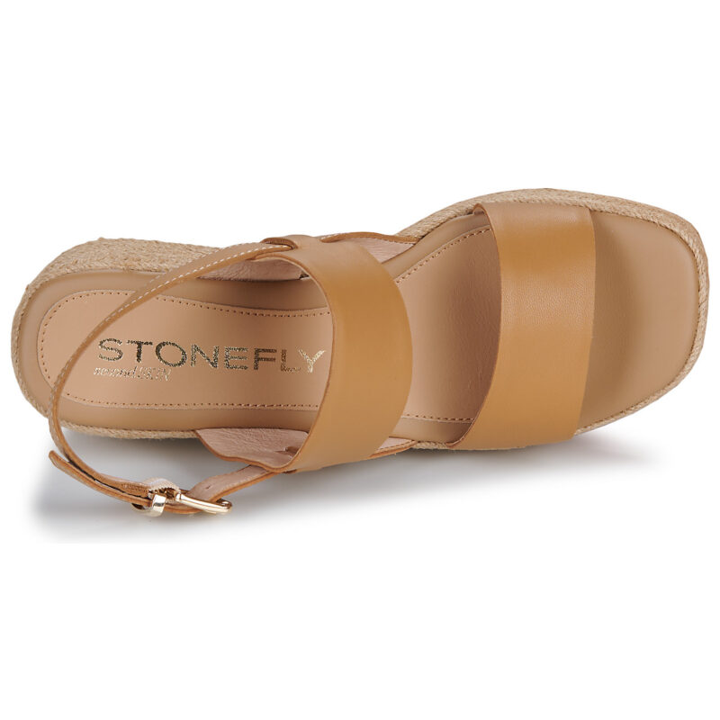 Stonefly IVORY 3 NAPPA Marrone Espadrillas Donna - 6