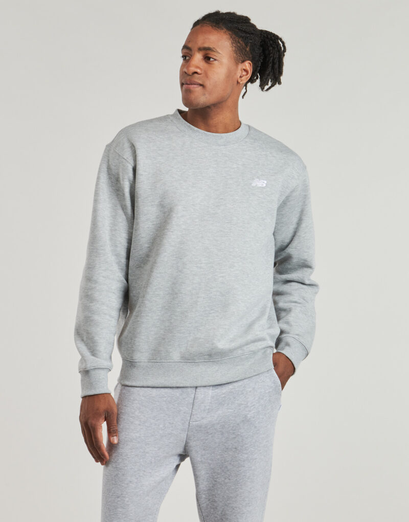 New Balance Sport Essentials Fleece Crew Sweatshirt Grau Herren Sweatshirts - 2