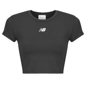 T-shirt  New Balance  NB Harmony Fitted T-Shirt  Nero -  T-shirt maniche corte Donna