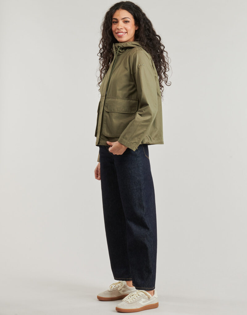 Parka  Geox  W ILDE PARKA  Kaki -   Parka Donna - 3