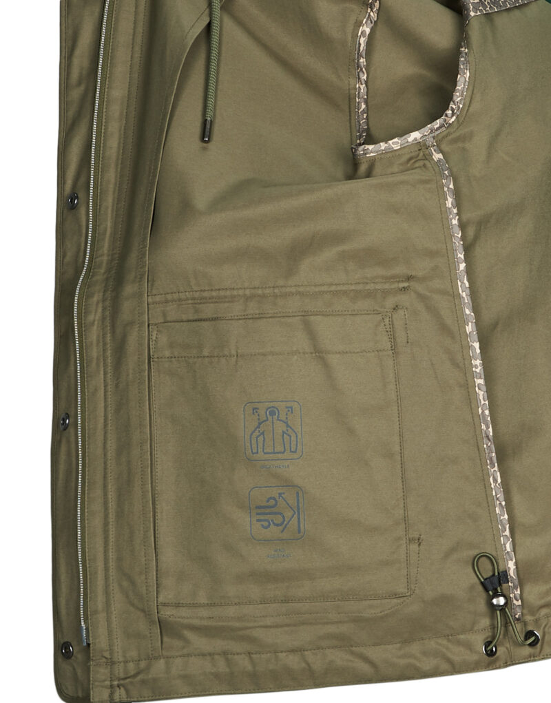 Parka  Geox  W ILDE PARKA  Kaki -   Parka Donna - 6