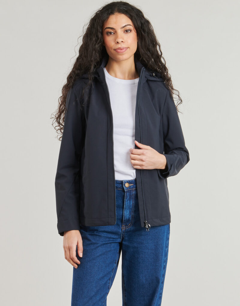 chaqueta Geox Chaquetas para mujer W SPHERICA MID JKT Marine - 2