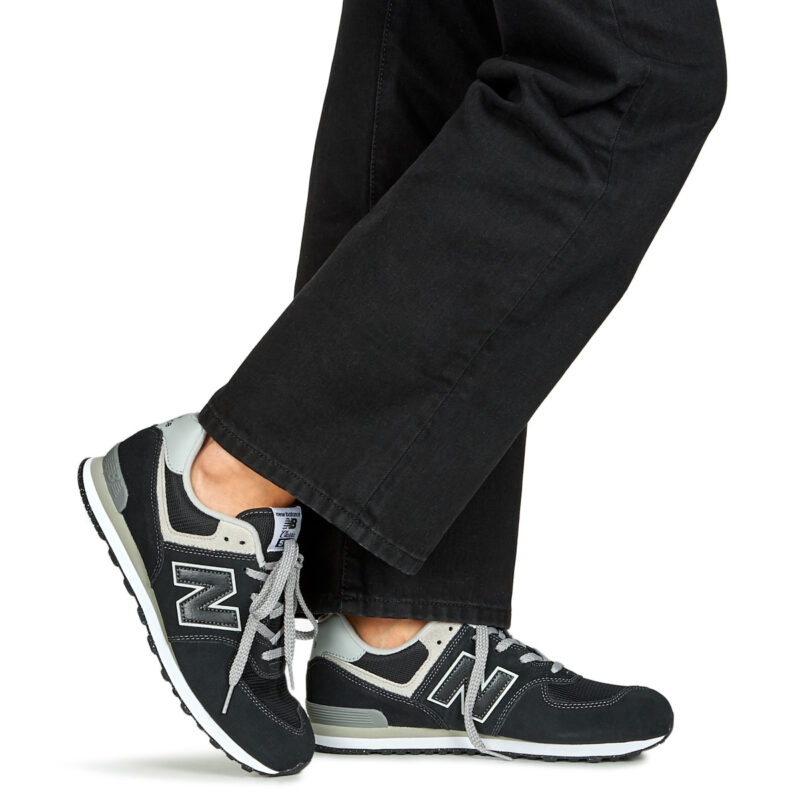 New Balance 574 Nero Sneakers Bambino - 8