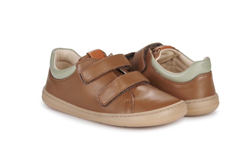 Easy Peasy MY DUCKIE'S VELCRO Marrone Sneakers Bambino - 4
