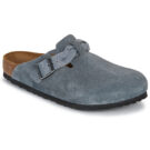 BIRKENSTOCK Boston Braided LEOI/LEVE Basalt Gray Grigio - Zoccoli Regular Donna - 1