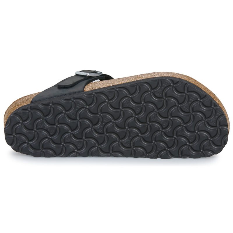 BIRKENSTOCK Gizeh Braided Pelle / Huilé / Black / Regular Nero Infradito Donna - 7
