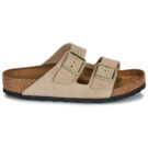 BIRKENSTOCK Arizona Suede / Sandcastle / Regular Beige Ciabatta Donna - 2