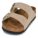 BIRKENSTOCK Arizona Suede / Sandcastle / Regular Beige Ciabatta Donna - 3