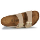 BIRKENSTOCK Arizona Suede / Sandcastle / Regular Beige Ciabatta Donna - 6