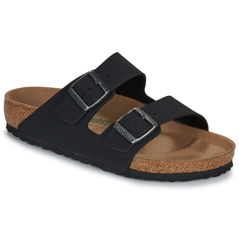 BIRKENSTOCK Arizona BFBC Earthy Vegan Black VEG Nero - Ciabatta Donna - 1
