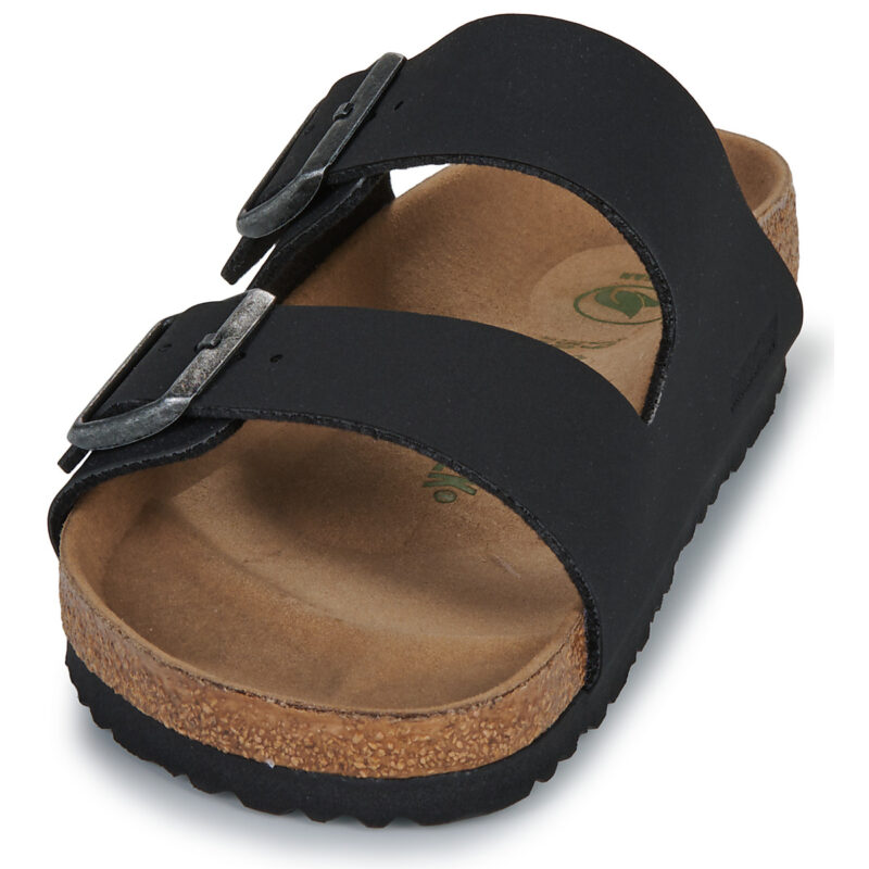 BIRKENSTOCK Arizona BFBC Earthy Vegan Black VEG Nero - Ciabatta Donna - 3