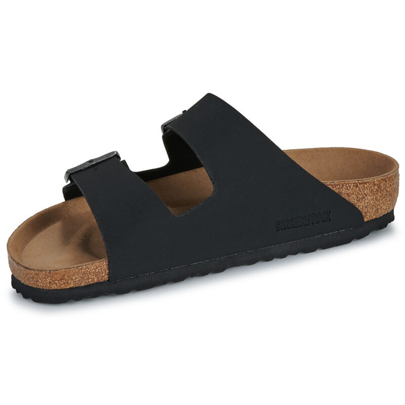 BIRKENSTOCK Arizona BFBC Earthy Vegan Black VEG Nero - Ciabatta Donna - 4