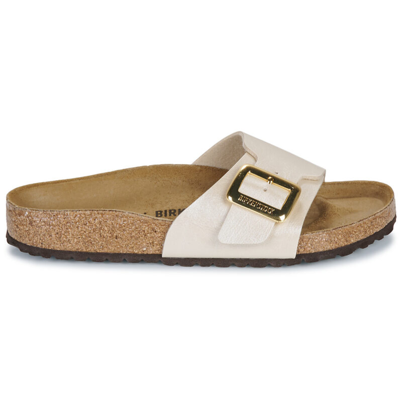 BIRKENSTOCK Catalina CB BF Graceful Pearl White Birko-flor / Perla / White / Regular Beige Ciabatta Donna - 2