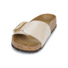 BIRKENSTOCK Catalina CB BF Graceful Pearl White Birko-flor / Perla / White / Regular Beige Ciabatta Donna - 3