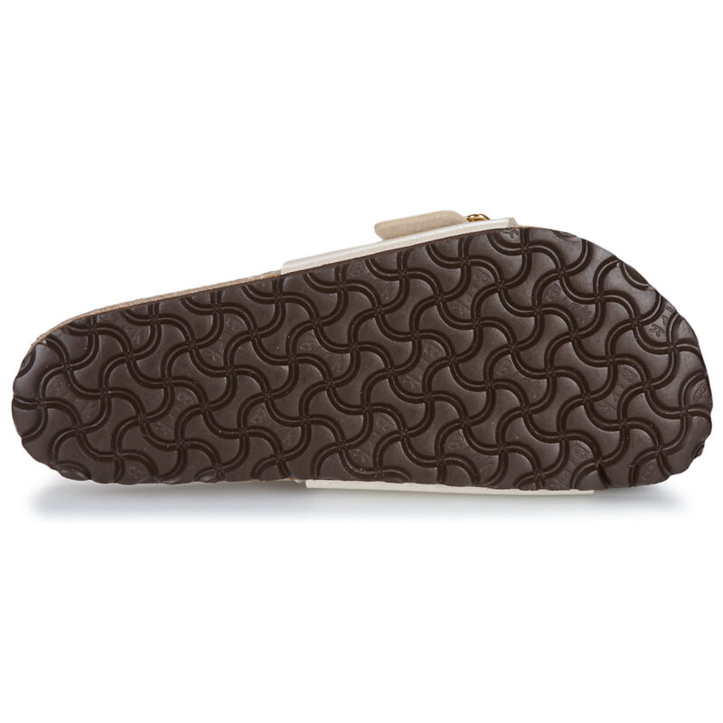 BIRKENSTOCK Catalina CB BF Graceful Pearl White Birko-flor / Perla / White / Regular Beige Ciabatta Donna - 7