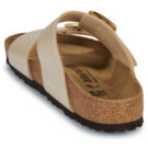 BIRKENSTOCK Sydney Cushion Buckle Birko-flor / Perla / White / Regular Beige Ciabatta Donna - 5