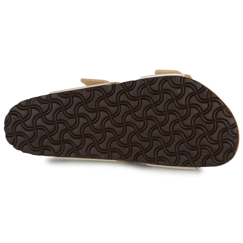BIRKENSTOCK Sydney Cushion Buckle Birko-flor / Perla / White / Regular Beige Ciabatta Donna - 7