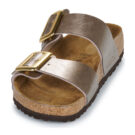 BIRKENSTOCK Sydney Cushion Buckle Birko-flor / Taupe / Regular Oro Ciabatta Donna - 3