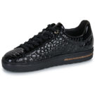 BIRKENSTOCK Bend Low Shiny / Croc / Pelle / Black / Regular Nero Sneakers basse Donna - 4