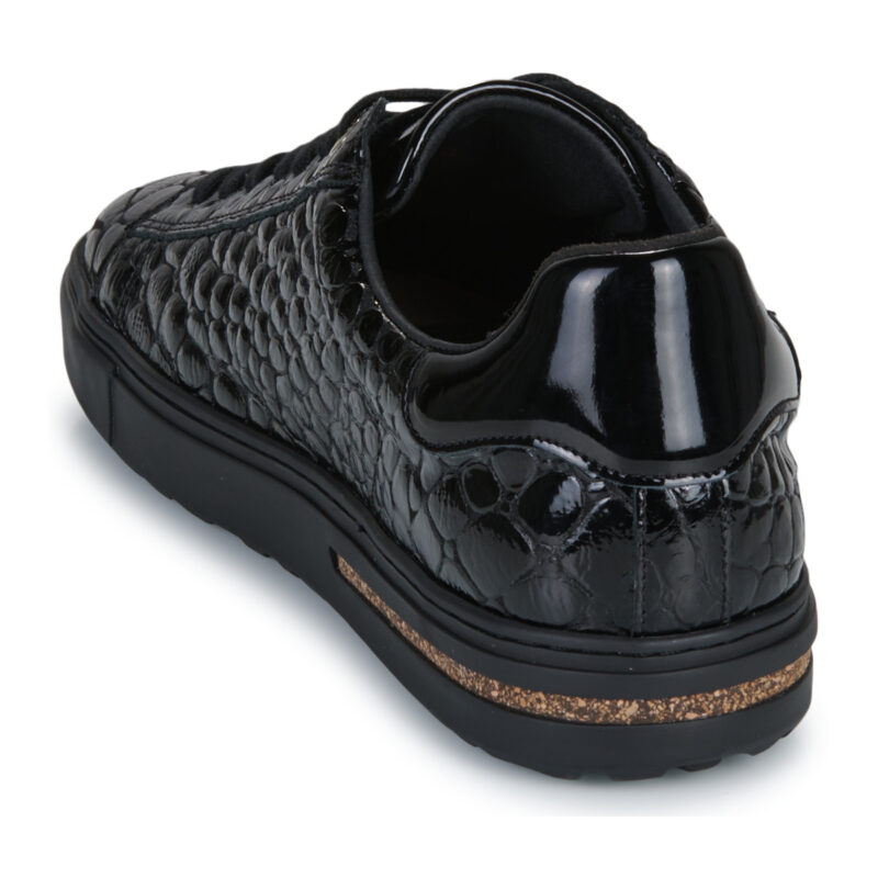 BIRKENSTOCK Bend Low Shiny / Croc / Pelle / Black / Regular Nero Sneakers basse Donna - 5