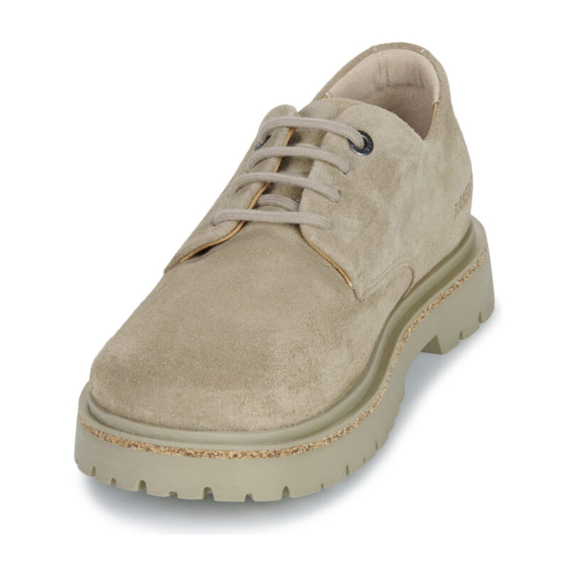 BIRKENSTOCK Highwood Lace Low LEVE Taupe Suede / Taupe / Regular Beige Sneakers basse Donna - 3