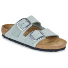 BIRKENSTOCK Arizona Big Buckle Nubuck / Pure / Sage / Regular Verde Ciabatta Donna - 1
