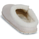 BIRKENSTOCK Zermatt Premium Suede / Antique / White / Regular White Men's Slippers - 5