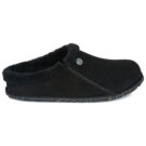 BIRKENSTOCK Zermatt Premium Suede / Black / Laf / Regular Black Men's Slippers - 2