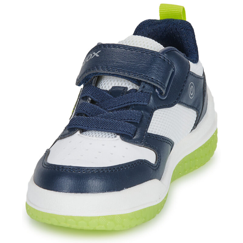 Geox Baskets bleues J BUZZERLIGHT BOY pour gar&ccedil;ons - Taille 3