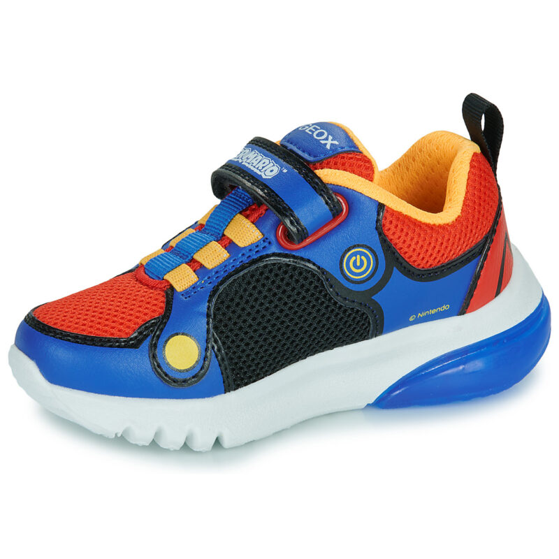 Geox J CIBERDRON BOY Multicolore Sneakers Bambino - 4