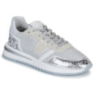 Philippe Model TROPEZ 2.1 LOW WOMAN Silberne Sneaker f&uuml;r Damen - Gr&ouml;&szlig;e 1